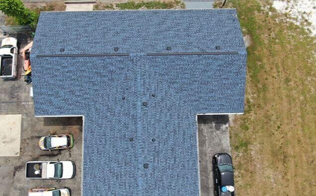 Storm Damage Roof Replacement X